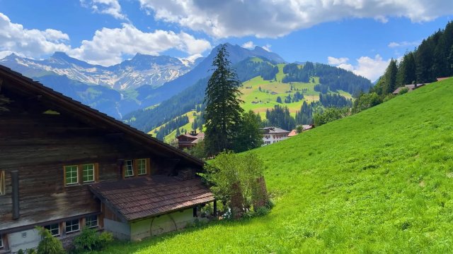 Адельбоден, Швейцария 4K - Самая красивая швейцарская деревня - Рай на земле | #шариклайф