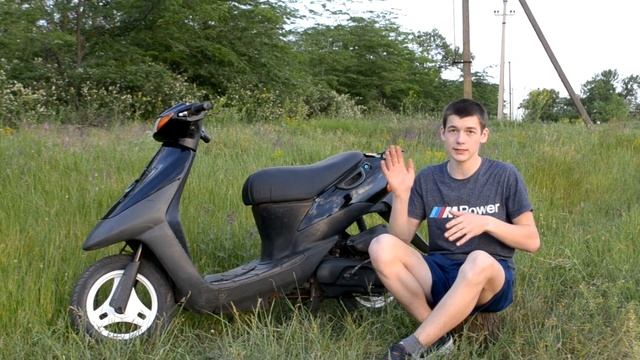 Делаю СКУТЕР для станта - SUZUKI LET'S 2