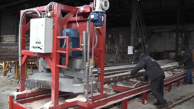 Технологический процесс пиления на дисковой пилораме