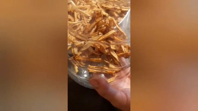 Яблочные сухарики