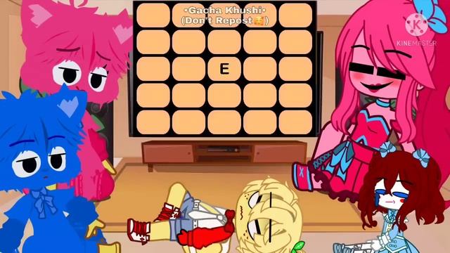Poppy Playtime Chapter 2 react to Funny Video | Gacha Club |Poppy Playtime Chapter 2| GCRV|