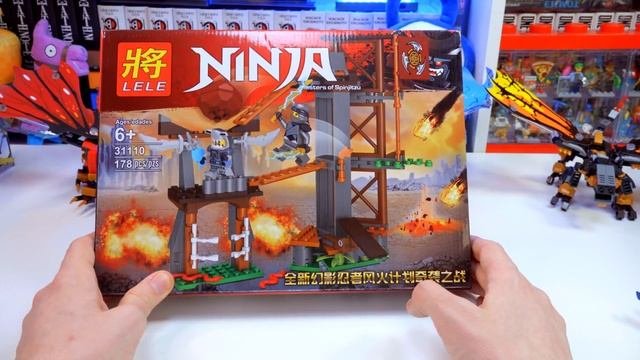 ЛЕГО NINJAGO - ГОРА ТРЭШ ПОДДЕЛОК