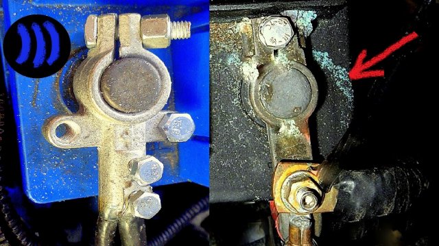 Почему окисляются клеммы на аккумуляторе? Главная причина