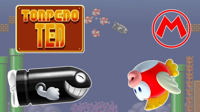 Вот пуля просвистела (Torpedo Ted) | 50 оттенков Марио