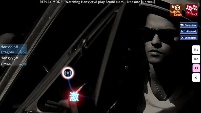 [osu!] Bruno Mars - Treasure (Hans5958)