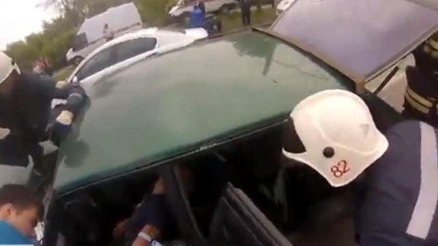 РАБОТА СПАСАТЕЛЯ. ДТП глазами МЧСника.