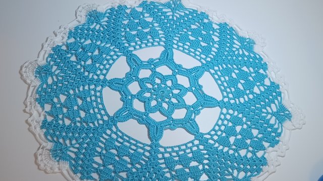 Салфетка крючком. Первая часть.