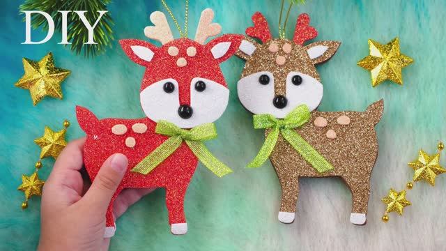 ОЛЕНЬ своими руками из ФОАМИРАНА