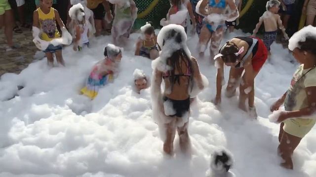 Пенная вечеринка детская