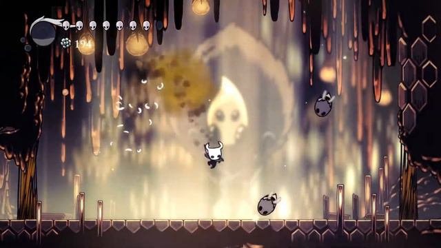 Hollow Knight прохождение босса Рыцарь улья/ Hollow Knight boss fight Hive Knight