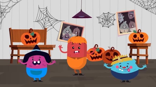 Halloween Floor is Lava - THE KIBOOMERS Preschool Songs - Freeze Dance