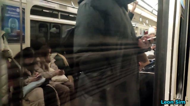 🟦 Московско-Петроградская линия (линия 2). (Купчино - Парнас).
