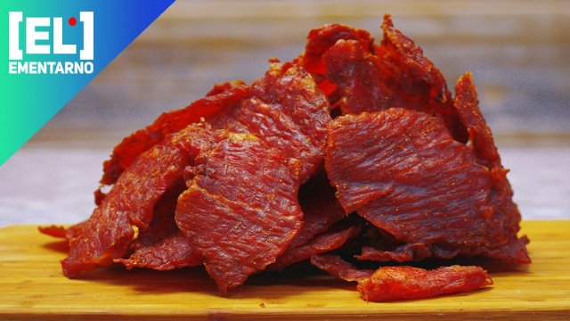 Джерки из свинины?Мясные чипсы на сушилке для овощей и фруктов? Быстро и вкусно ?