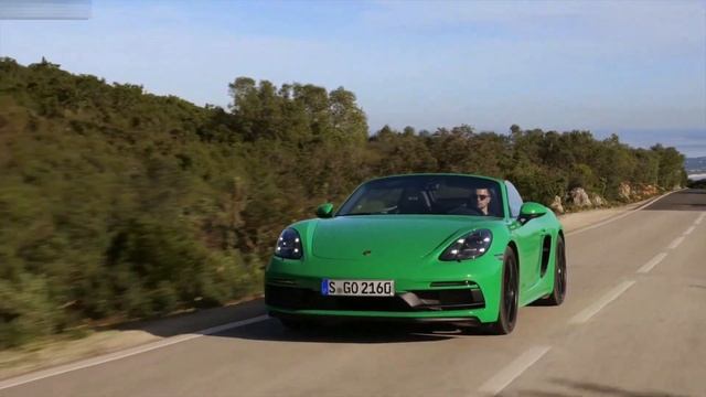 2020 Porsche 718 Boxster GTS 4.0 | Sound, Driving Sense (Phyton Green)