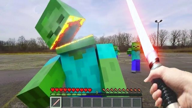 РЕАЛИСТИЧНЫЙ МАЙНКРАФТ В РЕАЛЬНОЙ ЖИЗНИ! - Анимации Minecraft IRL