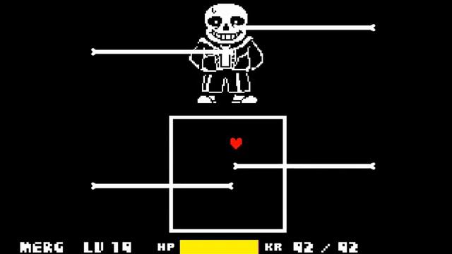 Undertale - санс без урона!