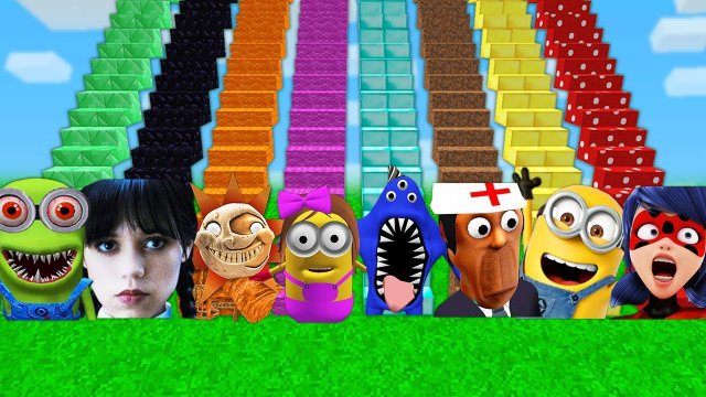 ВЫБЕРИ ПРАВИЛЬНУЮ ЛЕСТНИЦУ В МАЙНКРАФТ ЗОМБАК