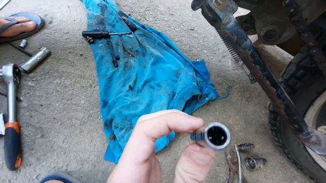 КАК ПОМЕНЯТЬ НАТЯЖИТЕЛЬ ЦЕПИ ГРМ НА МОПЕДЕ АЛЬФА/ЗВОН В ДВИГАТЕЛЕ МОПЕДА АЛЬФА