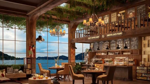 Морской джаз - Летний джаз - Джаз для расслабления, кофейня с джазом для релаксации, учебы и работы