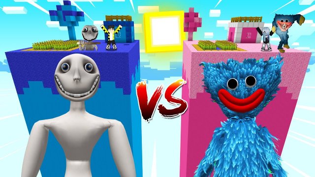 ЧАНК ЧЕЛОВЕКА ЗА ОКНОМ против ХАГГИ ВАГГИ в майнкрафт ! MAN FROM THE WINDOW VS HUGGY WUGGY MINECRAFT