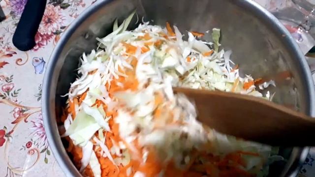 Полезная квашеная капуста. Очень вкусно