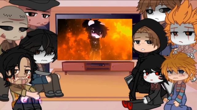 ?Slashers react? -lazy- •2/3•3/3 ~some errors~