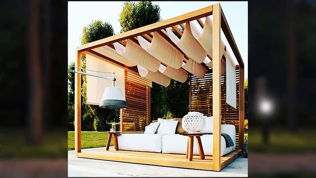 21 вариант дачных беседок. Беседки из дерева.