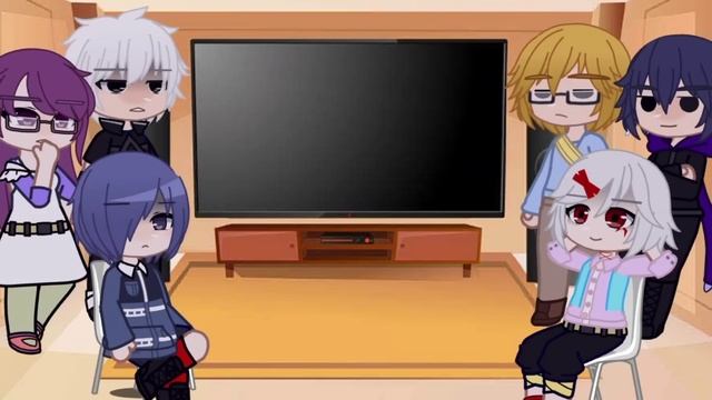Tokyo Ghoul React To Kaneki Ken // Gacha Club