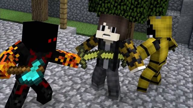 Minecraft песня: "Хакер" Топ песен Minecraft