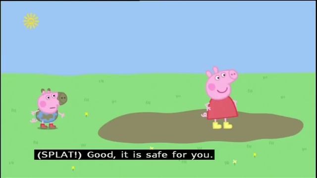 Peppa Pig (Series 1) - Muddy Puddles (with subtitles)