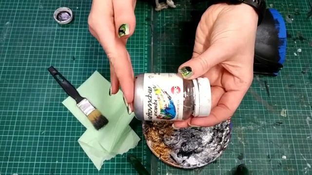 Как покрасить Eva foam под металл