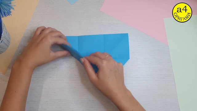ОРИГАМИ ПОДСТАВКА ДЛЯ КАРАНДАШЕЙ из бумаги а4 DIY СНОВА В ШКОЛУ BACK TO SCHOOL