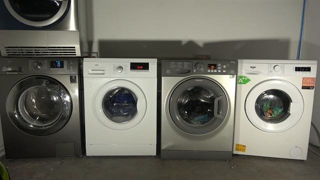 Wash Race - Samsung Ecobubble vs. Logik vs. Hotpoint Smart vs. Bush / Cotton 60'c
