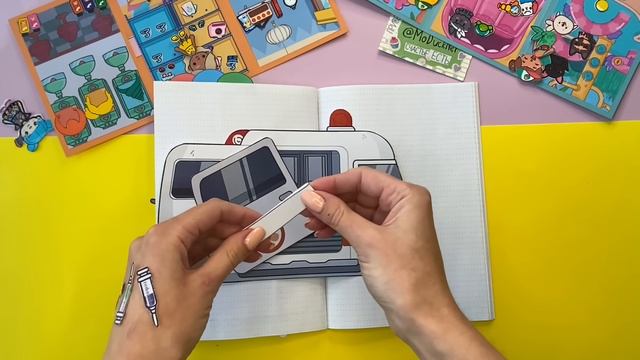 БОЛЬНИЦА ИЗ БУМАГИ / БУМАЖНЫЙ ДОМИК ДЛЯ КУКОЛ / ТОКА БОКА