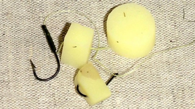 Как сварить картошку для рыбалки.