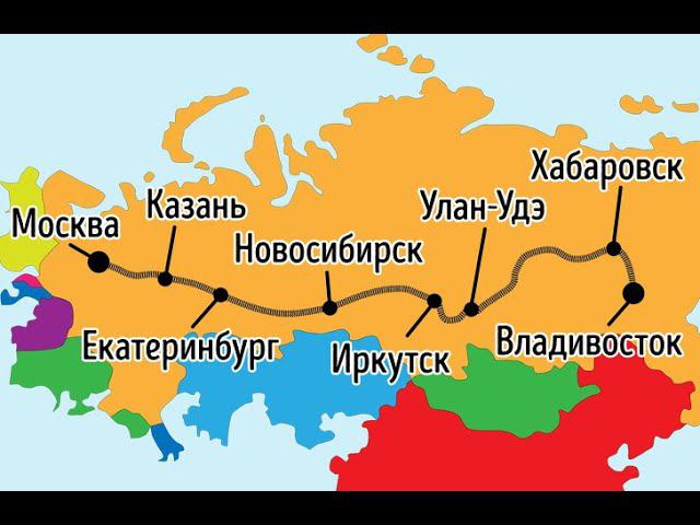 Документальный фильм "Транссибирская магистраль"/Documentary film " TRANS-Siberian railway".