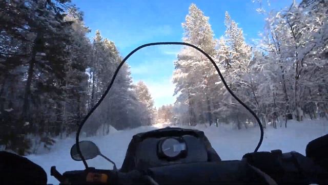 Снегоход Тайга Патруль 800 SWT (к6а 660), тестовый выезд