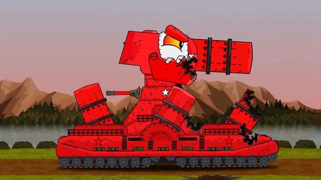РАТТЕ, КВ-44, ГУСТАВ прокачка уровней - Мультики про танки