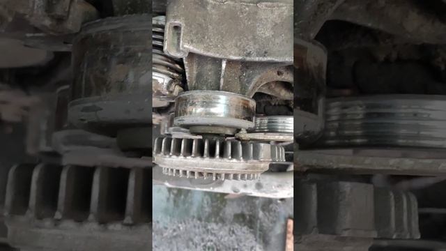 как снять вискомуфту на Passat b5