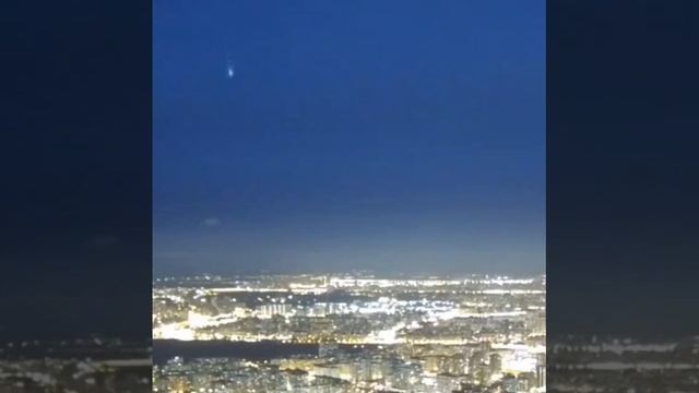 Метеорит упал в СПБ