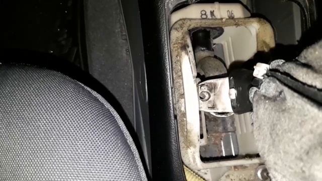 Chevrolet Lacetti регулировка кулисы КПП