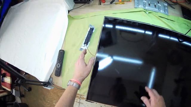 Как не повредить матрицу LED телевизоров при сборке.