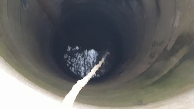 Чистка колодца  Нарвались на плывун
