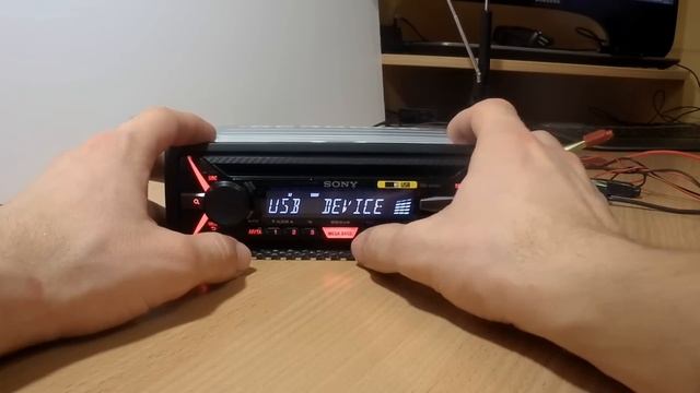 Обзор автомагнитолы Sony cdx-G1100U.