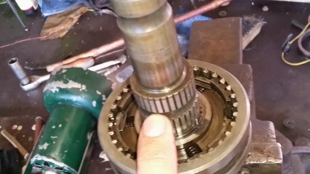 2110 кпп сборка вторичного вала часть 2