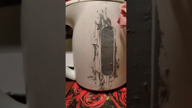 чайник протекает, трещина по корпусу.