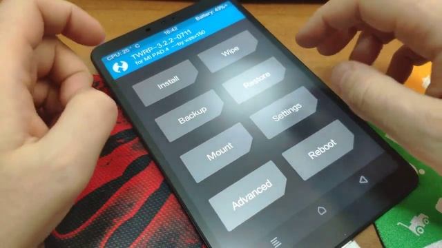 Если снесли system в twrp , или как залить прошивку в mi pad 4