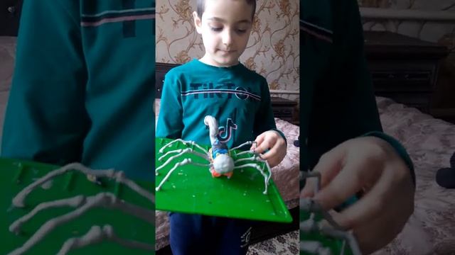 Я из пластилина слепил Томас страшный экзе