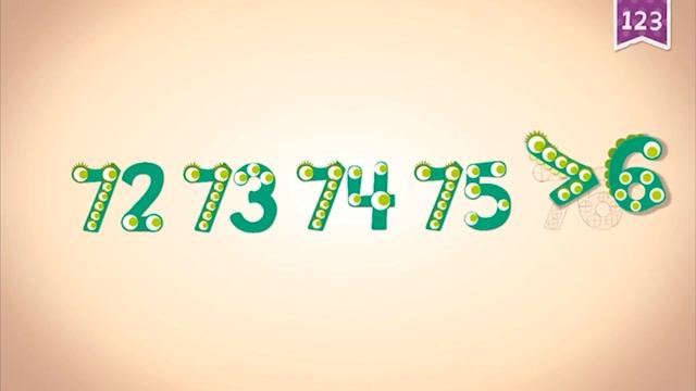 Endless Numbers 50 - 100 | Meet Number Fifty to One-hundred | Fun Learning for Kids