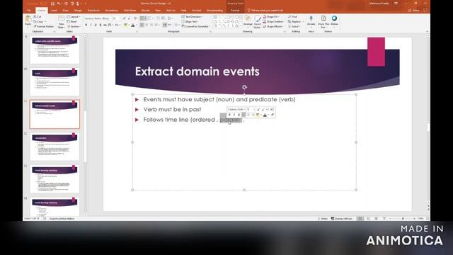 Domain Driven Design - Lesson 2 -Event Storming